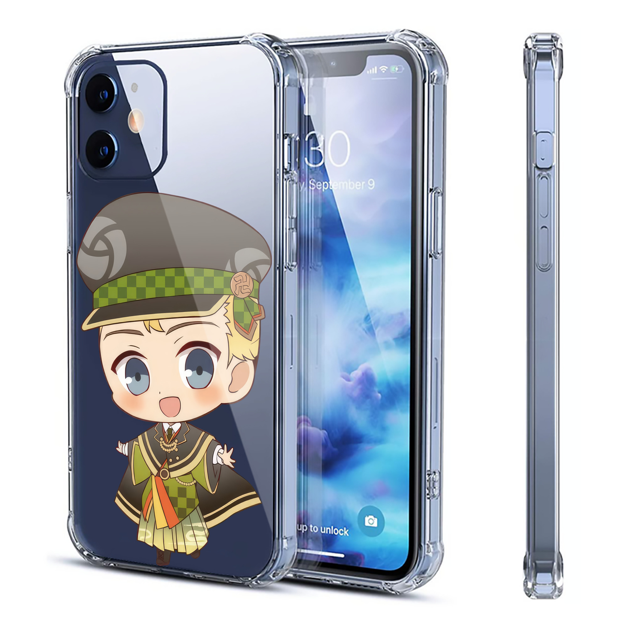 （画像用） 東京リベンジャーズ Tokyo Revengers 【iPhone 12シリーズ対応】透明スマホケース（クリアソフトケース）